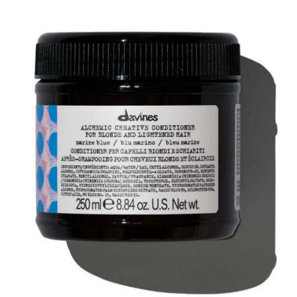 DAVINES Alchemic Creative Conditioner For Blond And Lightened Hair Marine Blue
