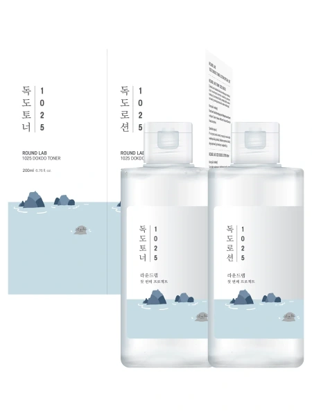 Round Lab 1025 Dokdo Toner + Lotion Duo