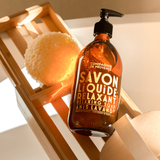 COMPAGNIE DE PROVENCE Anis Lavande Anise Lavender Liquid Marseille Soap 300 ml.