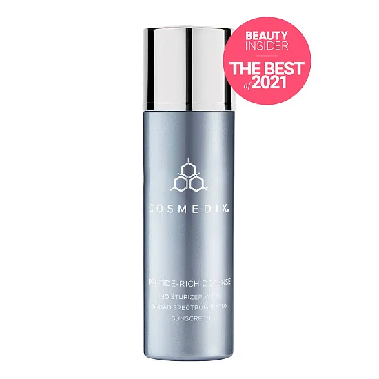 Cosmedix Peptide Rich Defense Moisturizer with Broad Spectrum SPF 50 Sunscreen