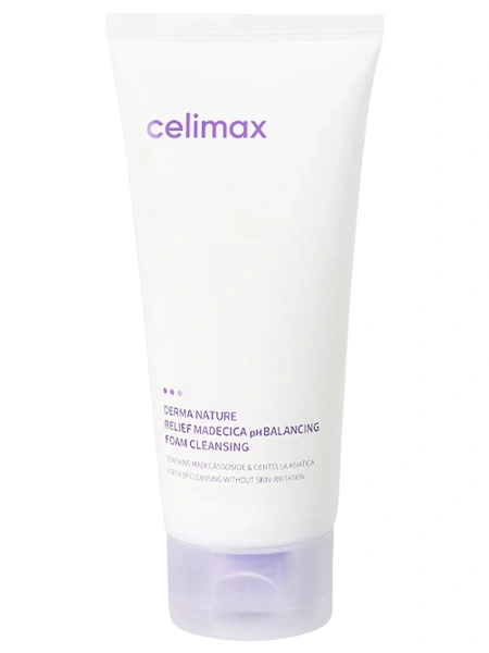 Celimax Derma Nature Relief Madecica pH Balancing Foam Cleansing
