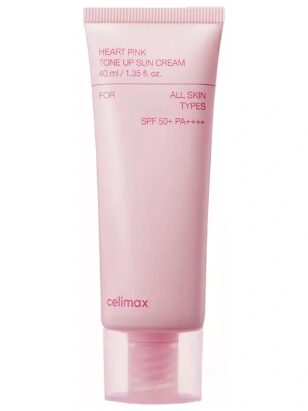 Celima Heart Pink Tone-Up Sun Cream SPF50