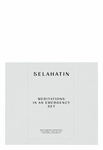 SELAHATIN Meditations In An Emergency Set