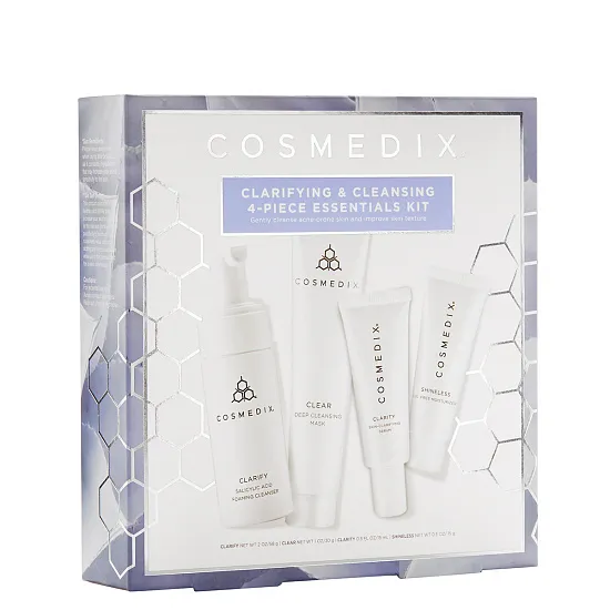 Cosmedix Clarifying and Cleansing Kit (4 products)
