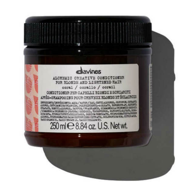 DAVINES Alchemic Creative Conditioner For Blond And Lightened Hair Coral