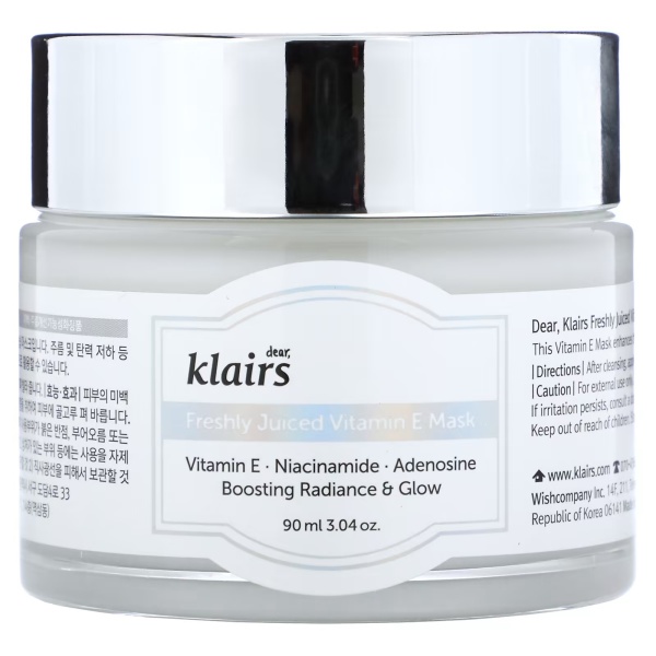 Dear, Klairs Freshly Juiced Vitamin E Mask 90 ml.