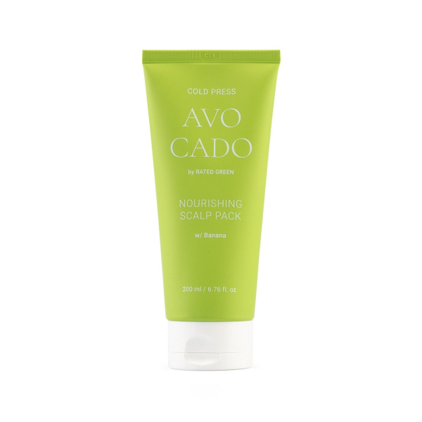RATED GREEN Cold Press Avocado Nourishing Scalp Pack 200 ml.