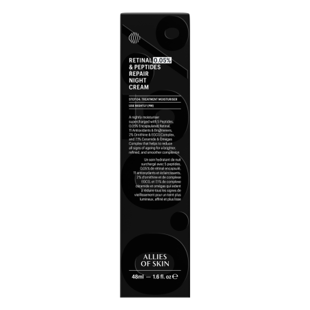 Allies of Skin Retinal 0.05% & Peptides Advanced Repair Night Cream