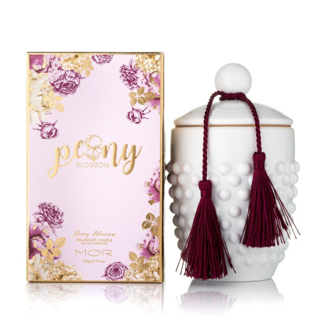 MOR Peony Blossom Deluxe Soy Candle