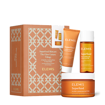 ELEMIS Superfood Skincare The Glow Getters Trilogy Gift Set