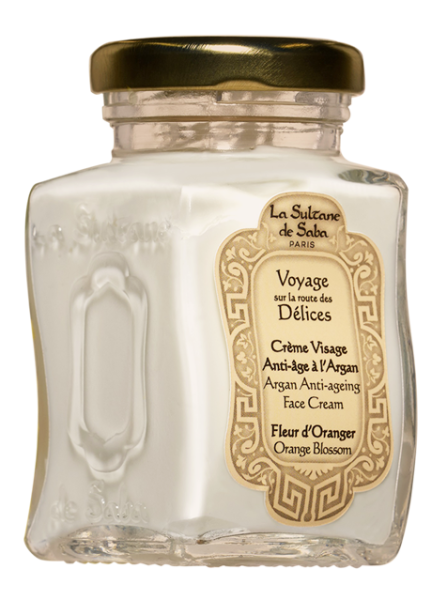 La Sultanе De Saba Argan Anti-Ageing Face Cream Orange Blossom