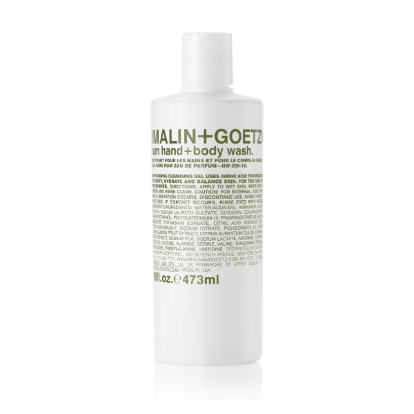 MALIN+GOETZ Rum Hand + Body Wash 473 ml.