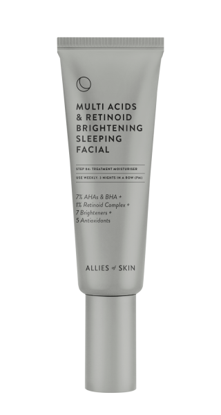 Allies of Skin Multi Acids & Retinoid Brightening Sleeping Facial