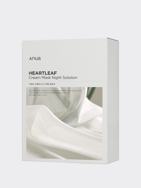ANUA Heartleaf Cream Mask Night Solution Set