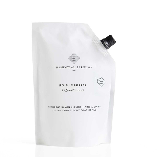 Essential Parfums Liquid Body & Hand Soap Bois Imperial Refill 500 ml.
