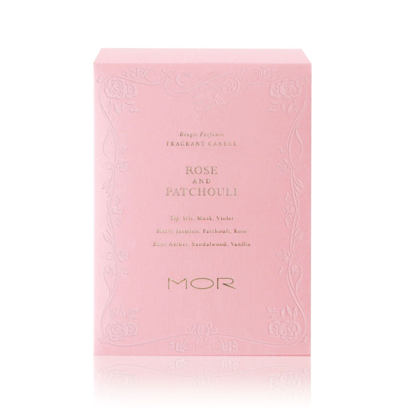 MOR Rose and Patchouli Fragrant Candle