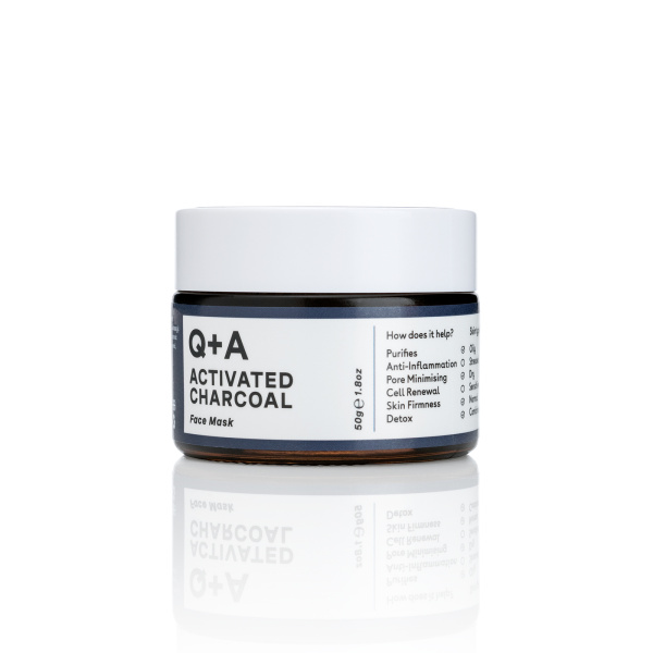 Q+A Activated Charcoal Face Mask