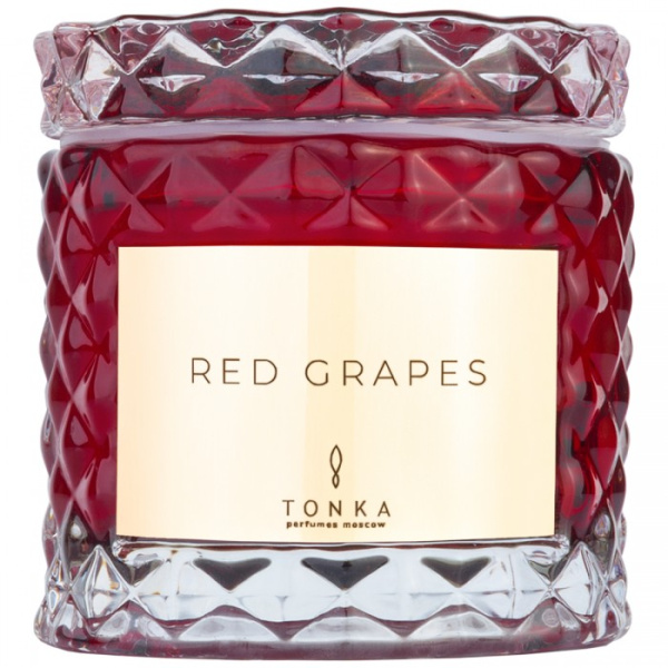 Tonka Perfumes Red Grapes Candle 50 ml.