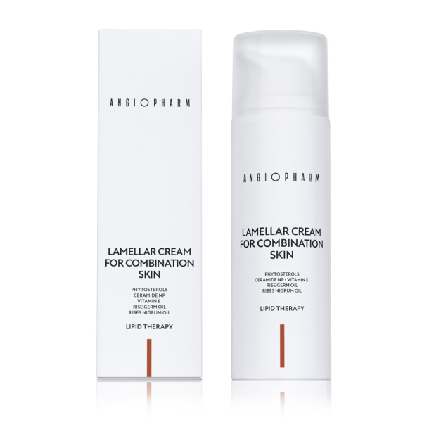 Angiopharm Lamellar Cream For Combination Skin
