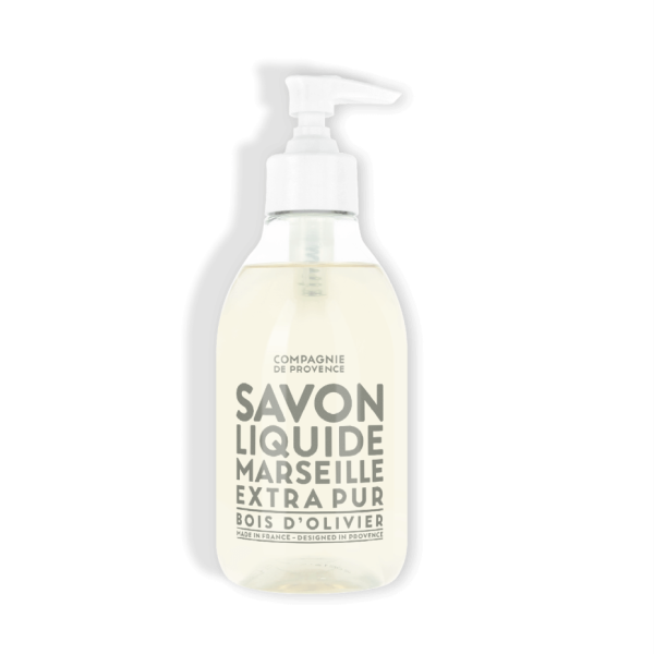 COMPAGNIE DE PROVENCE Bois D`Olivier Olive Wood Liquid Marseille Soap 300 ml.