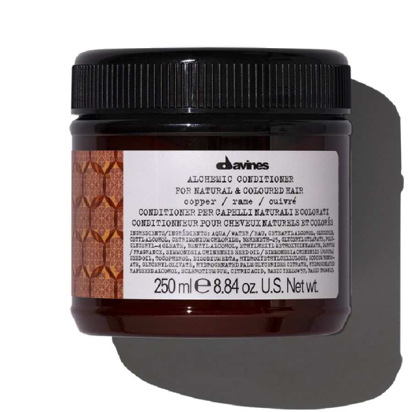 DAVINES Alchemic Conditioner For Natural And Coloured Hair  Copper