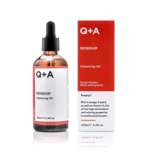 Q+A Rosehip Cleansing Oil