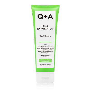 Q+A AHA EXFOLIATOR Body ScRUB