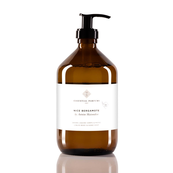 Essential Parfums Paris Liquid Body & Hand Soap Nice Bergamote 500 ml.