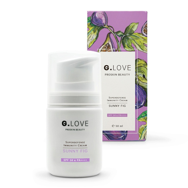 G.LOVE Superdefence Immitity Cream Sunny Fig SPF-50 PA++++