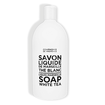COMPAGNIE DE PROVENCE The Blanc White Tea Liquid Marseille Soap 1000 ml.