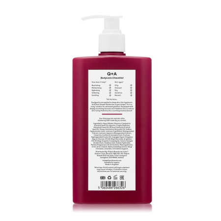 Q+A HYALURONIC ACID Post-Shower Moisturizer