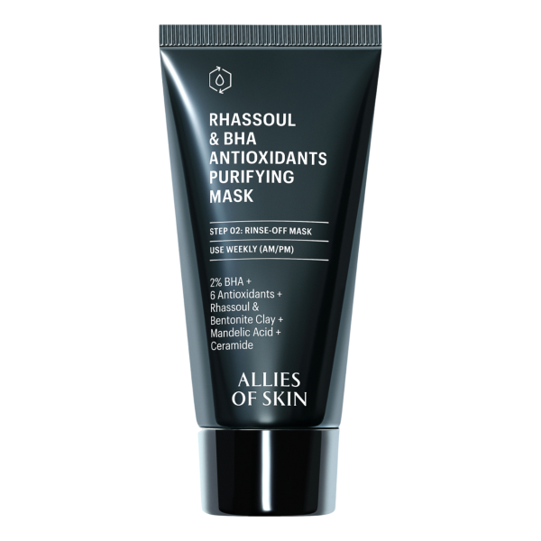 Allies Of Skin Rhassoul & BHA Antioxidants Purifying Mask