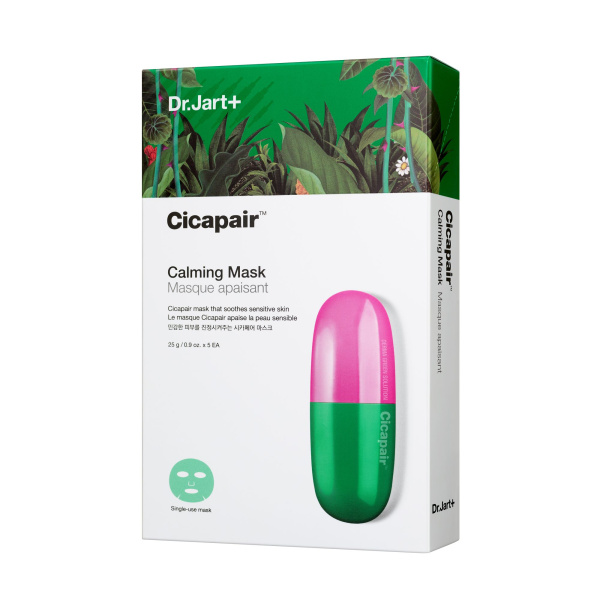 Dr.Jart+ Cicapair Tiger Grass Calming Mask 5 шт.