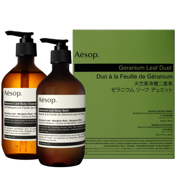 Aesop Geranium Leaf Duet