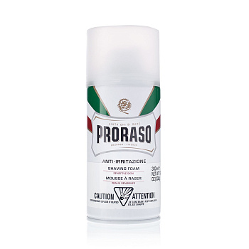 Proraso Shaving Foam Sensitive Green Tea and Oatmeal 300 ml.