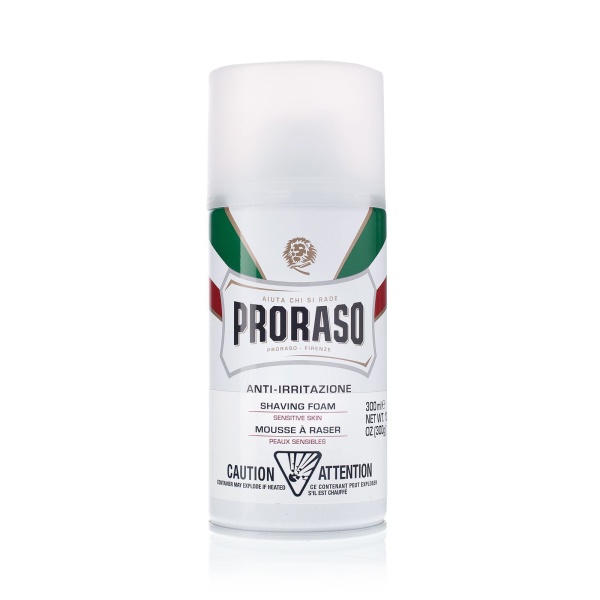 Proraso Shaving Foam Sensitive Green Tea and Oatmeal 300 ml.