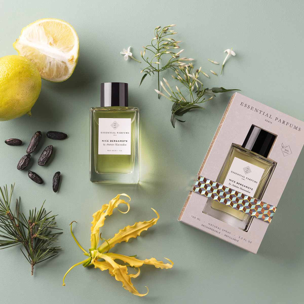Essential Parfums Paris Perfumed Laundry Detergent Nice Bergamote 1 L.