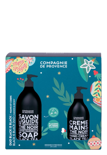 COMPAGNIE DE PROVENCE BLACK IS BLACK DUO
