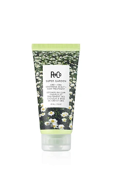 R+Co SUPER GARDEN CBD + CBG Soothing Scalp + Hair Treatment
