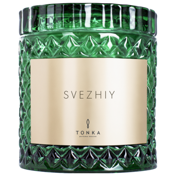 Tonka Perfumes Svezhiy Candle 220 ml.