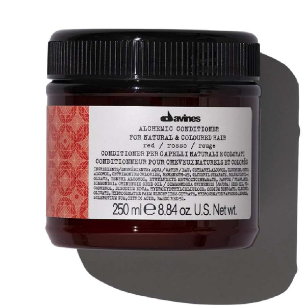 DAVINES Alchemic Conditioner For Natural And Coloured Hair Red