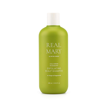 RATED GREEN Cold Brew Rosemary Exfoliating Scalp Shampoo
