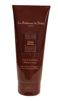 La Sultanе De Saba Shower Cream Lotos And Frangipani Flowers