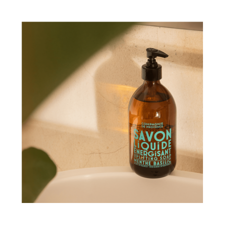COMPAGNIE DE PROVENCE Menthe Basilic Mint Basil Liquid Marseille Soap 300 ml.