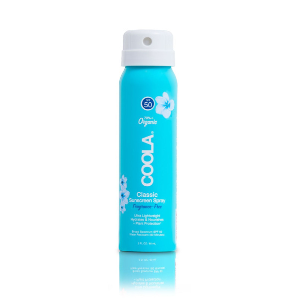 COOLA Classic Sunscreen Spray Unscented SPF50 60 ml.