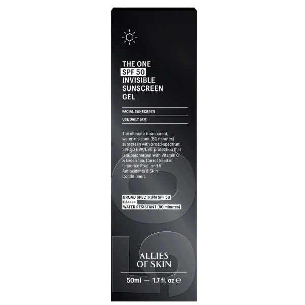 Allies of Skin The One SPF50 Invisible Sunscreen Gel