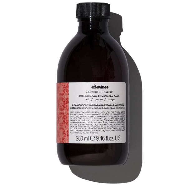 DAVINES Alchemic Shampoo For Natural And Coloured Hair Red