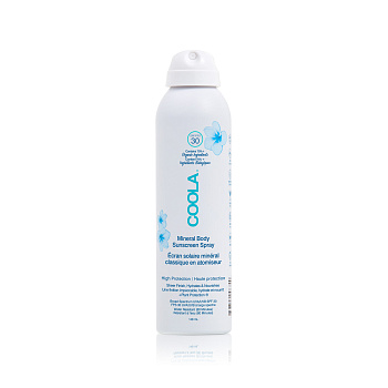 COOLA Mineral Body Sunscreen Spray Unscented SPF30
