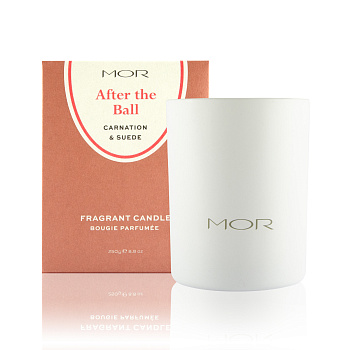 MOR After The Ball Carnation & Suede Candle
