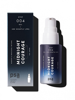 PSA MIDNIGHT COURAGE: Rosehip & Bakuchiol Night Oil
